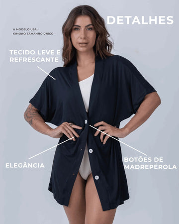 Kimono beach Preto