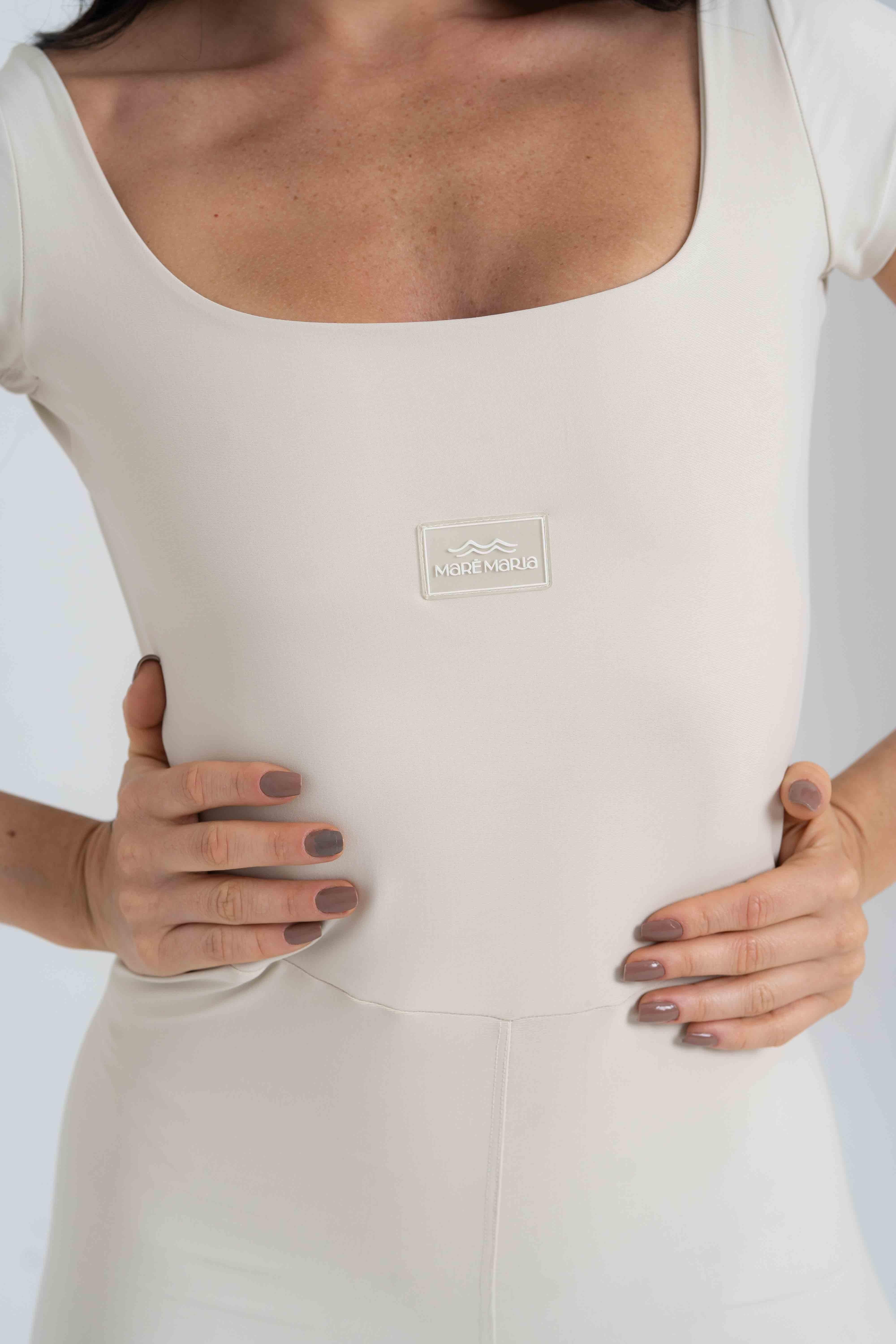 Macaquinho Fitness Wave Luna Compressão