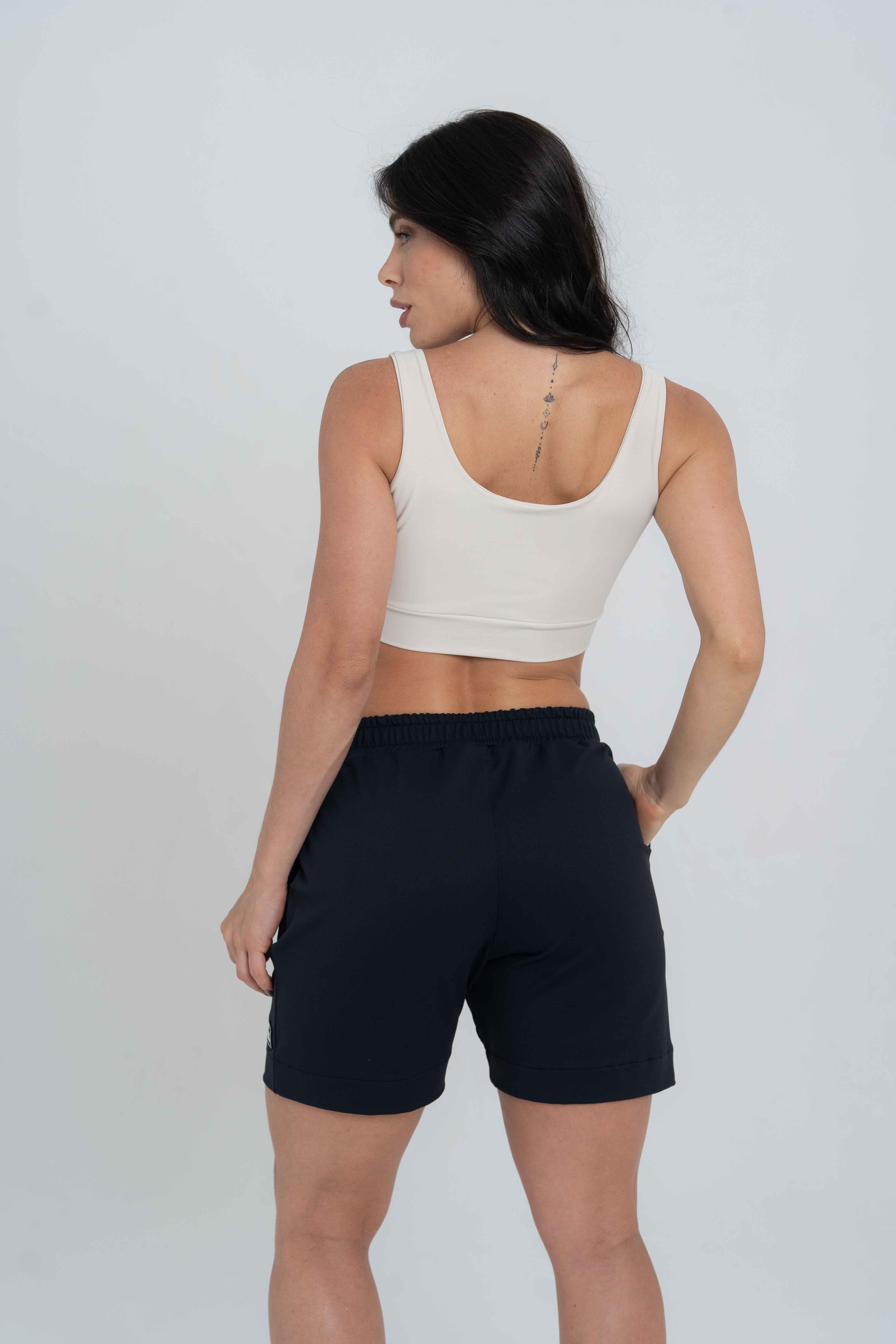 Bermuda Street Moletinho Preta