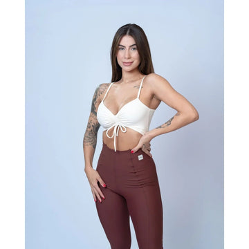 Top fitness Rayssa invertido off white
