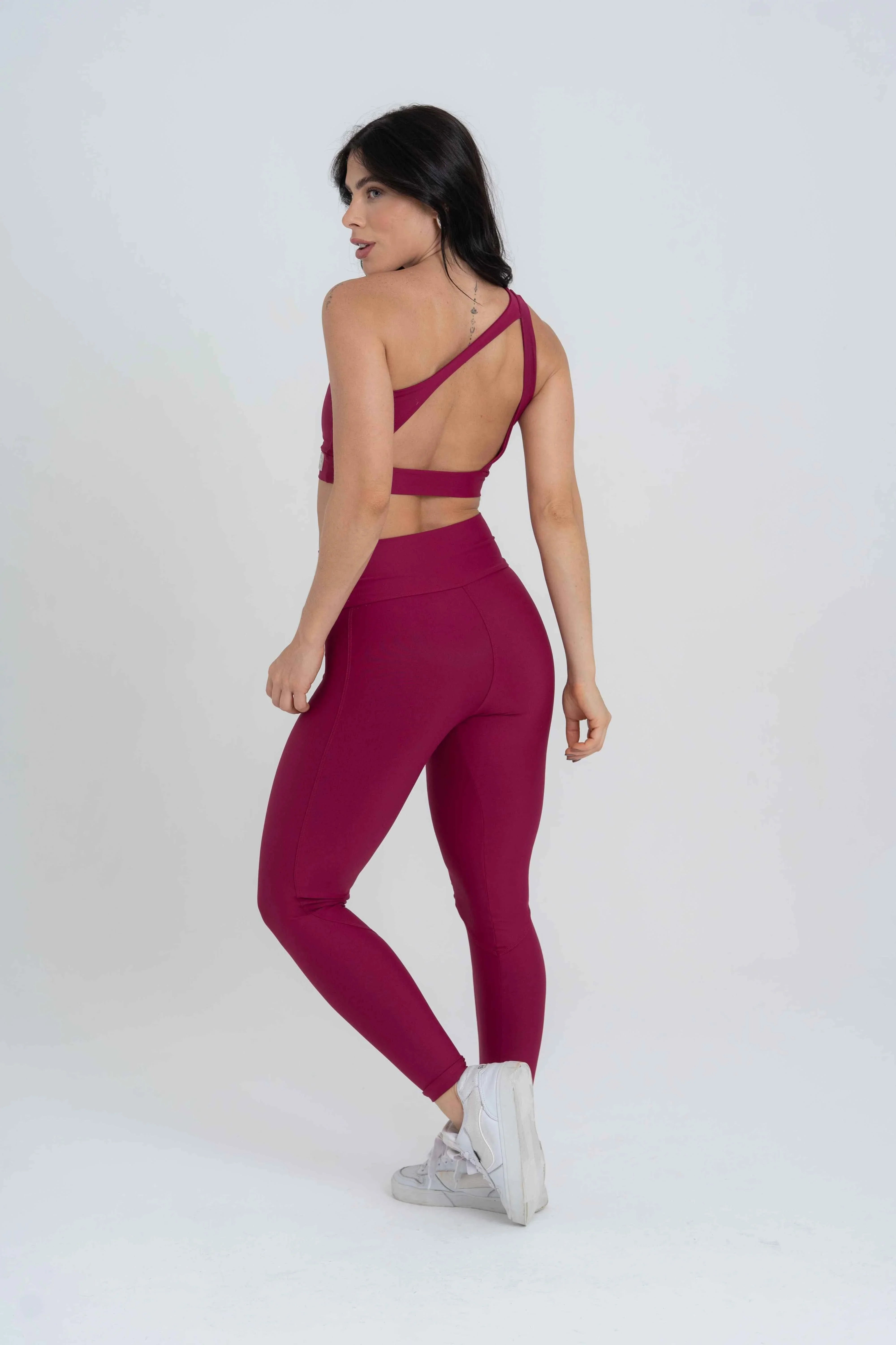 Legging Classic Rouge compressão sem empina bumbum