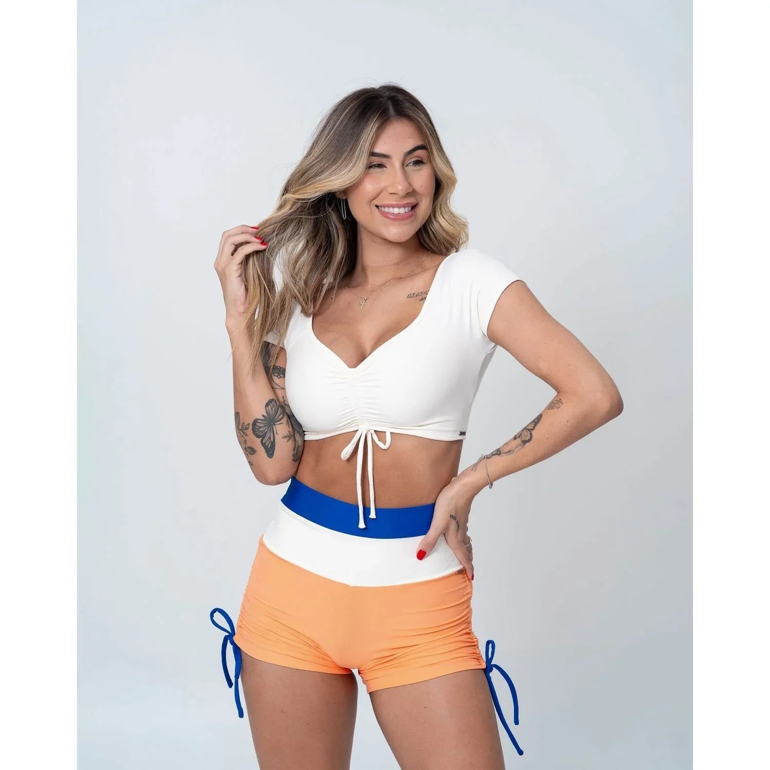 Top Fitness Carol Off White