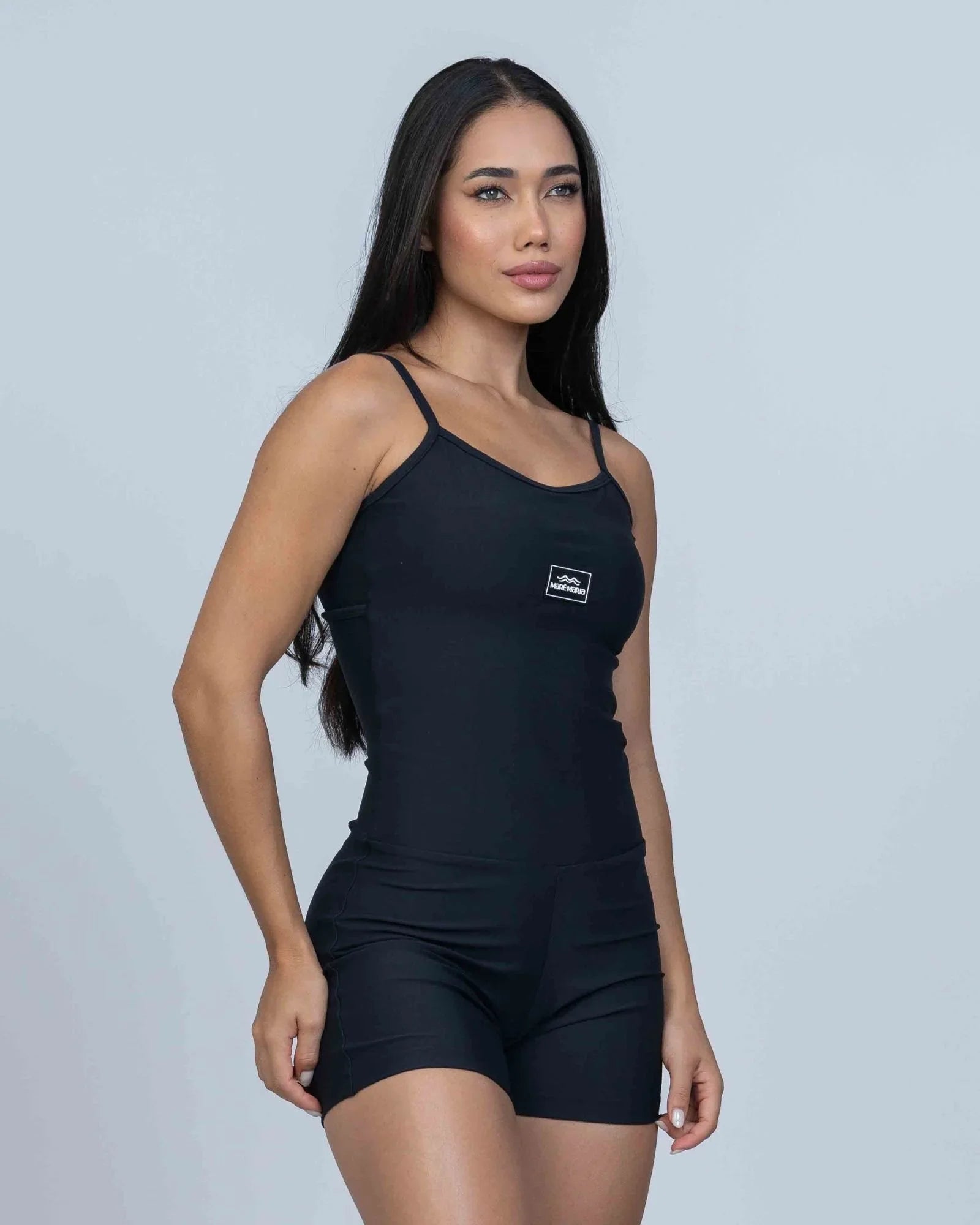 Macaquinho Fitness Mood Preto