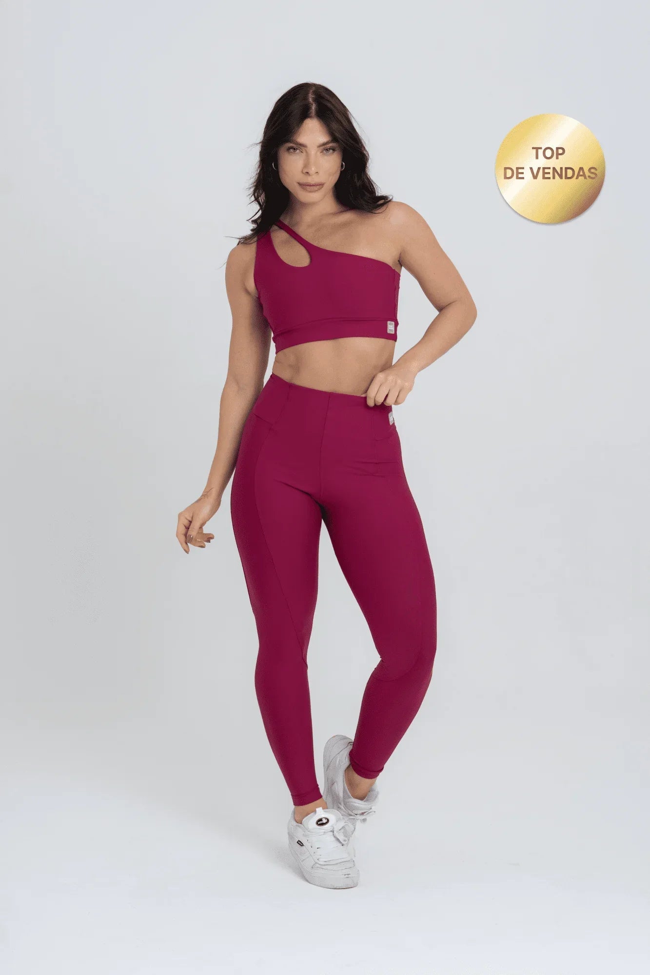 Legging Classic Rouge compressão sem empina bumbum