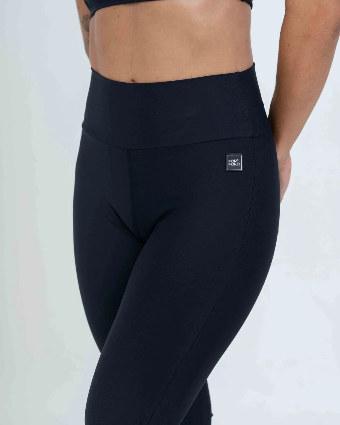 Calça Legging Flare Trend Preta compressão s/empina