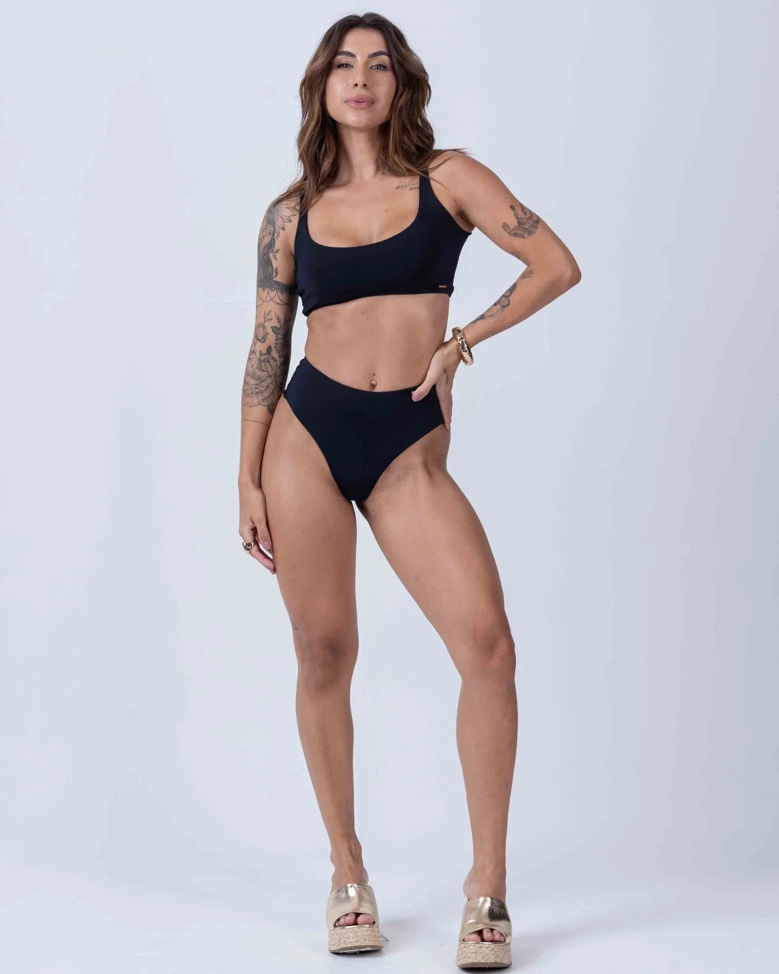 Calcinha Hot Pant Preto