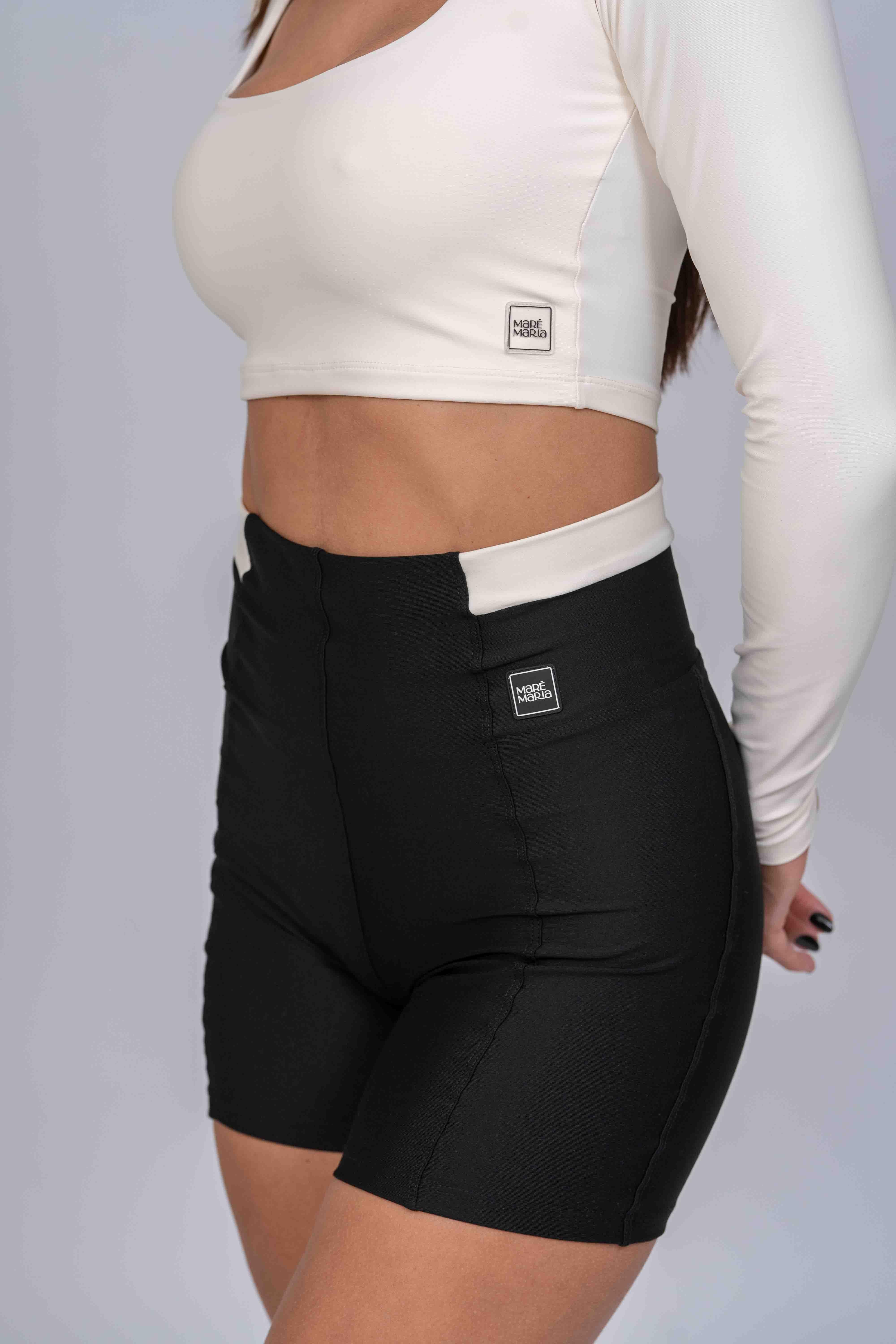 Top Fitness Classic Manga Longa Off White