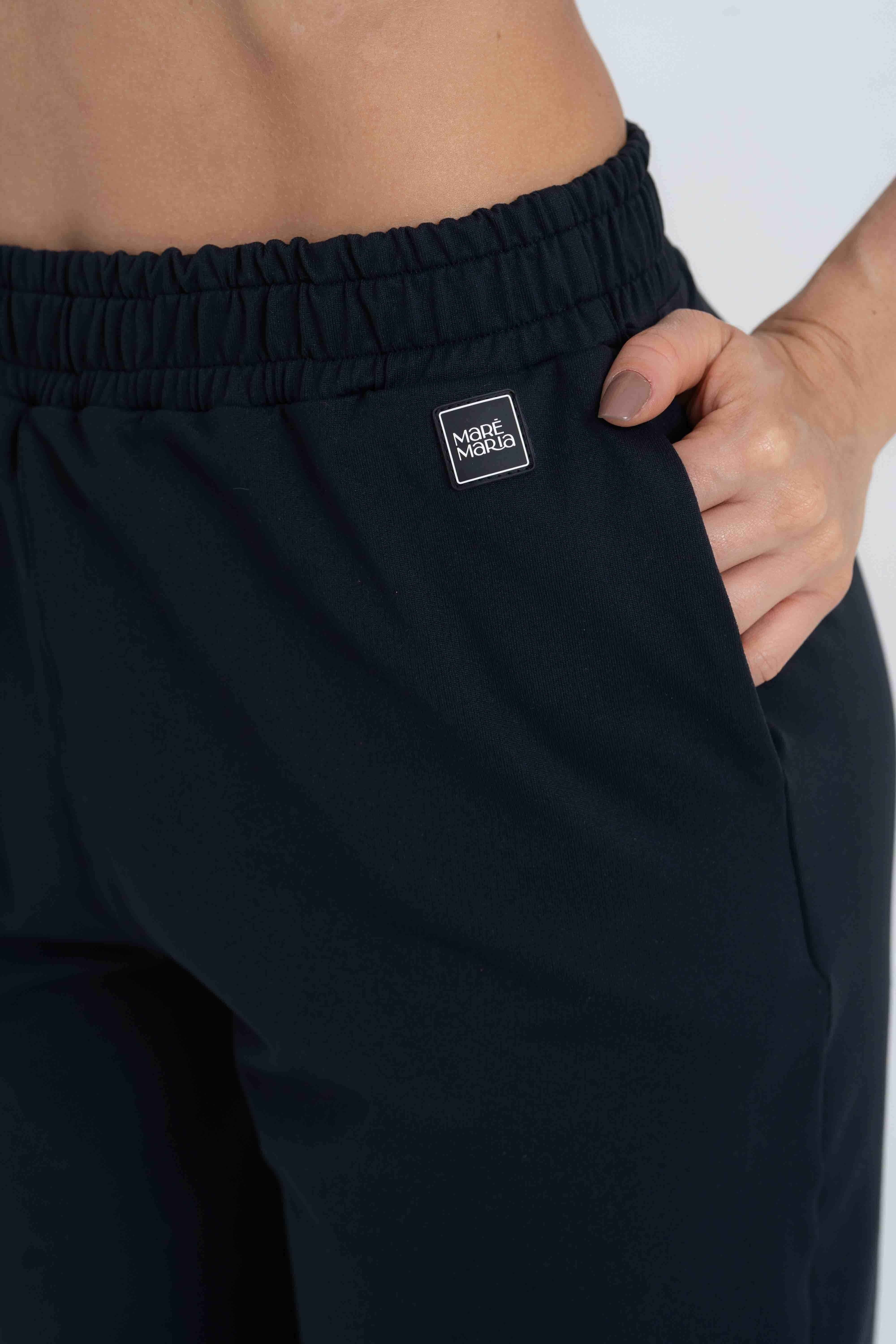 Calça Street Moletinho Jogger Preta