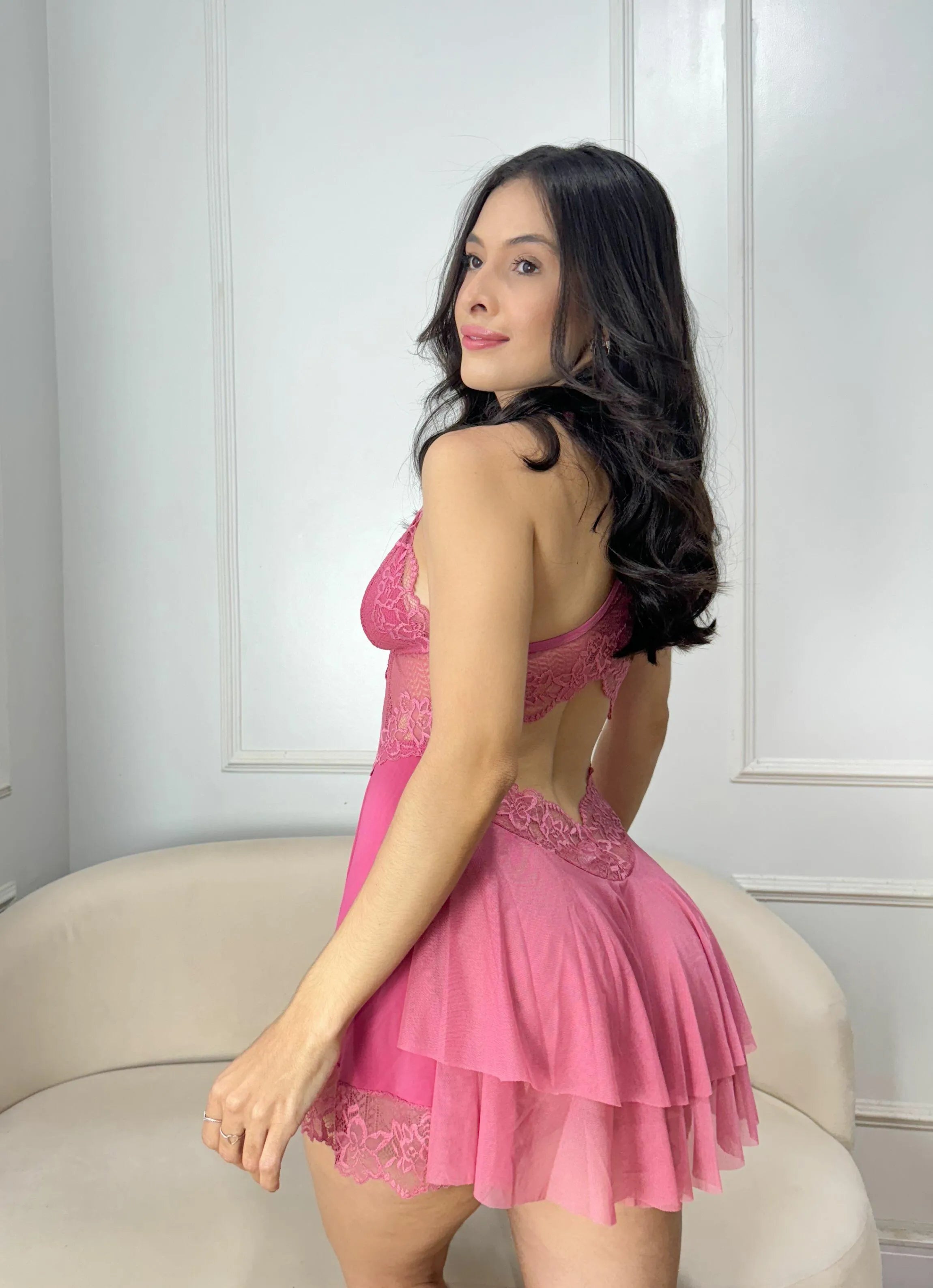 Camisola Jenner + Calcinha Fio Duplo de Brinde (9 cores)