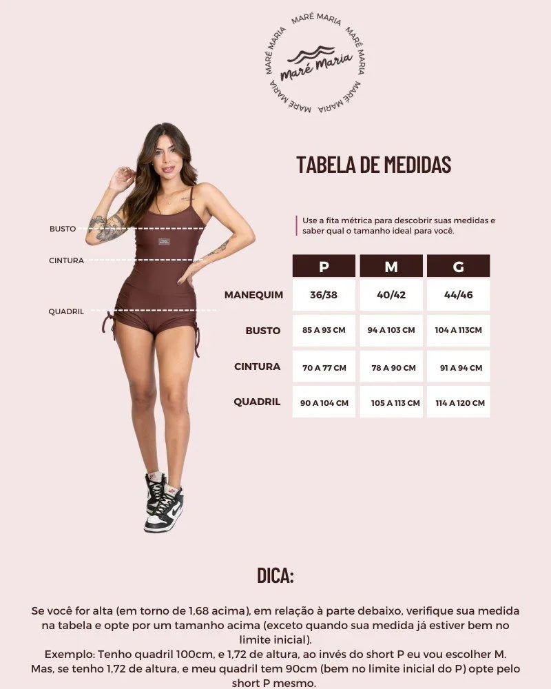 Macacão fitness Classico Preto compressão