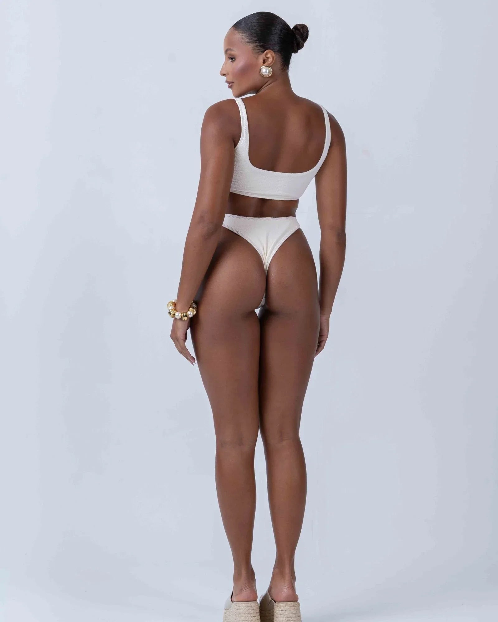 Calcinha Asa Delta Off White