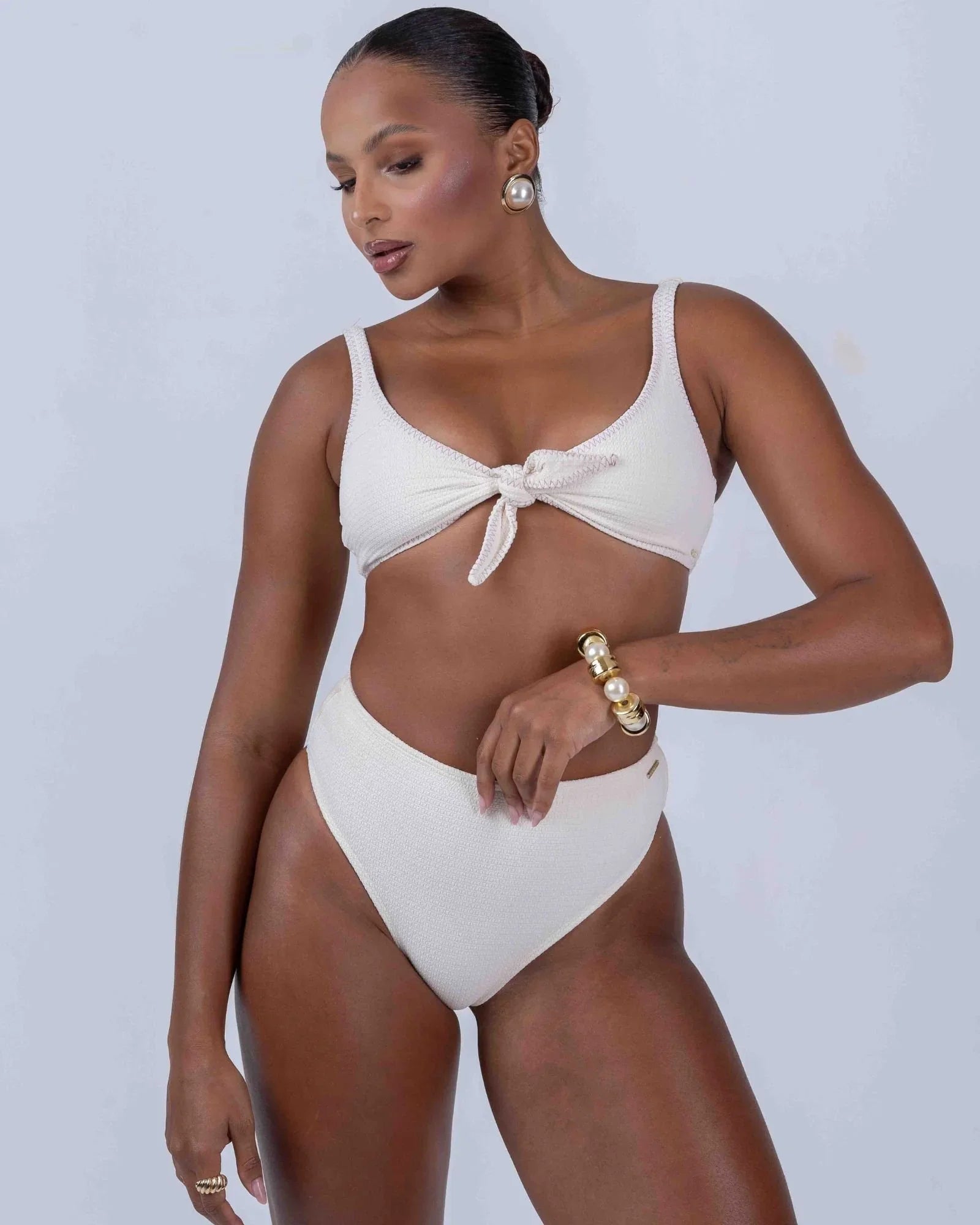 Calcinha Hot Pant Off White