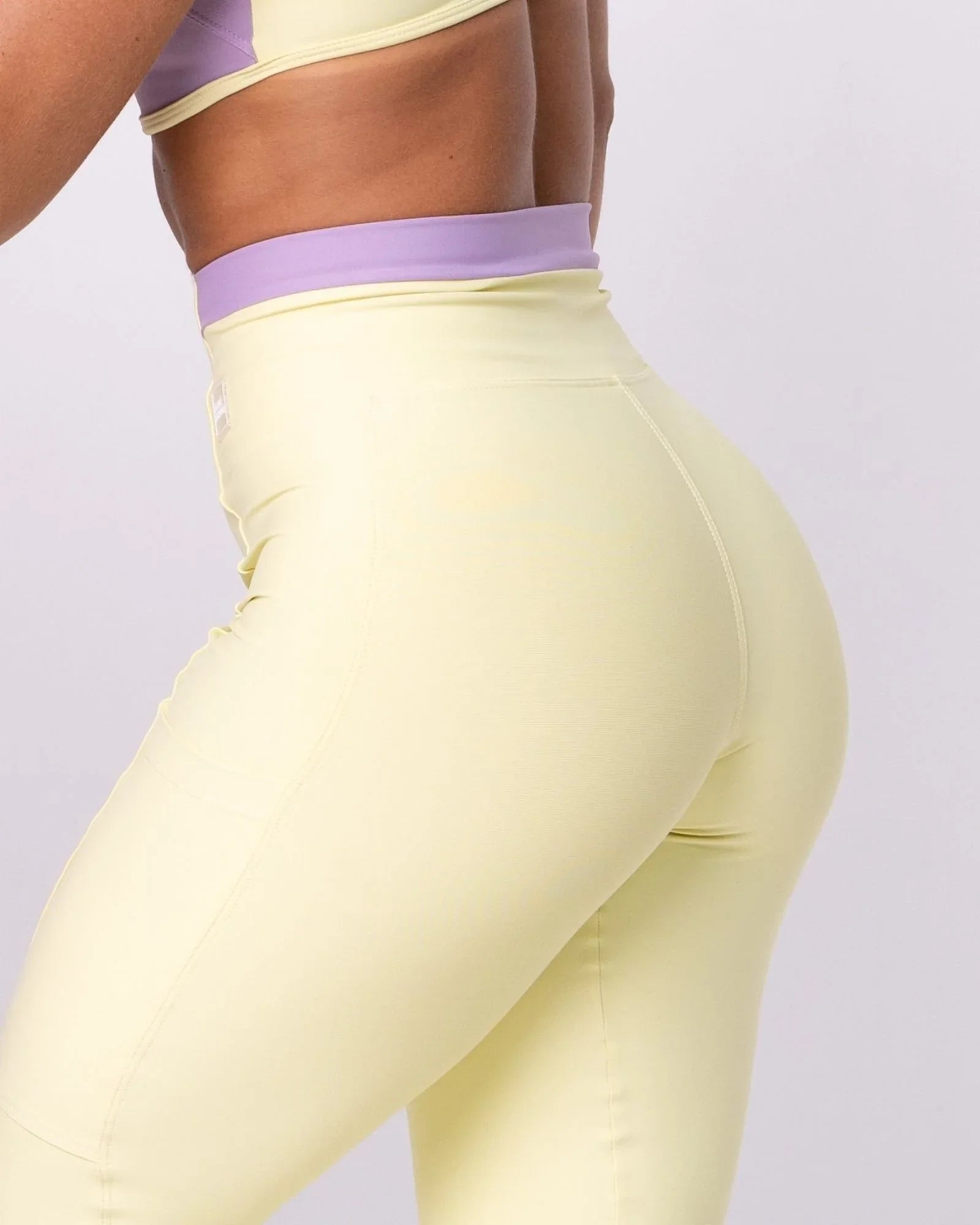 Calça Classic Duo Chá Verde com Lavanda Compressão c/ bolso