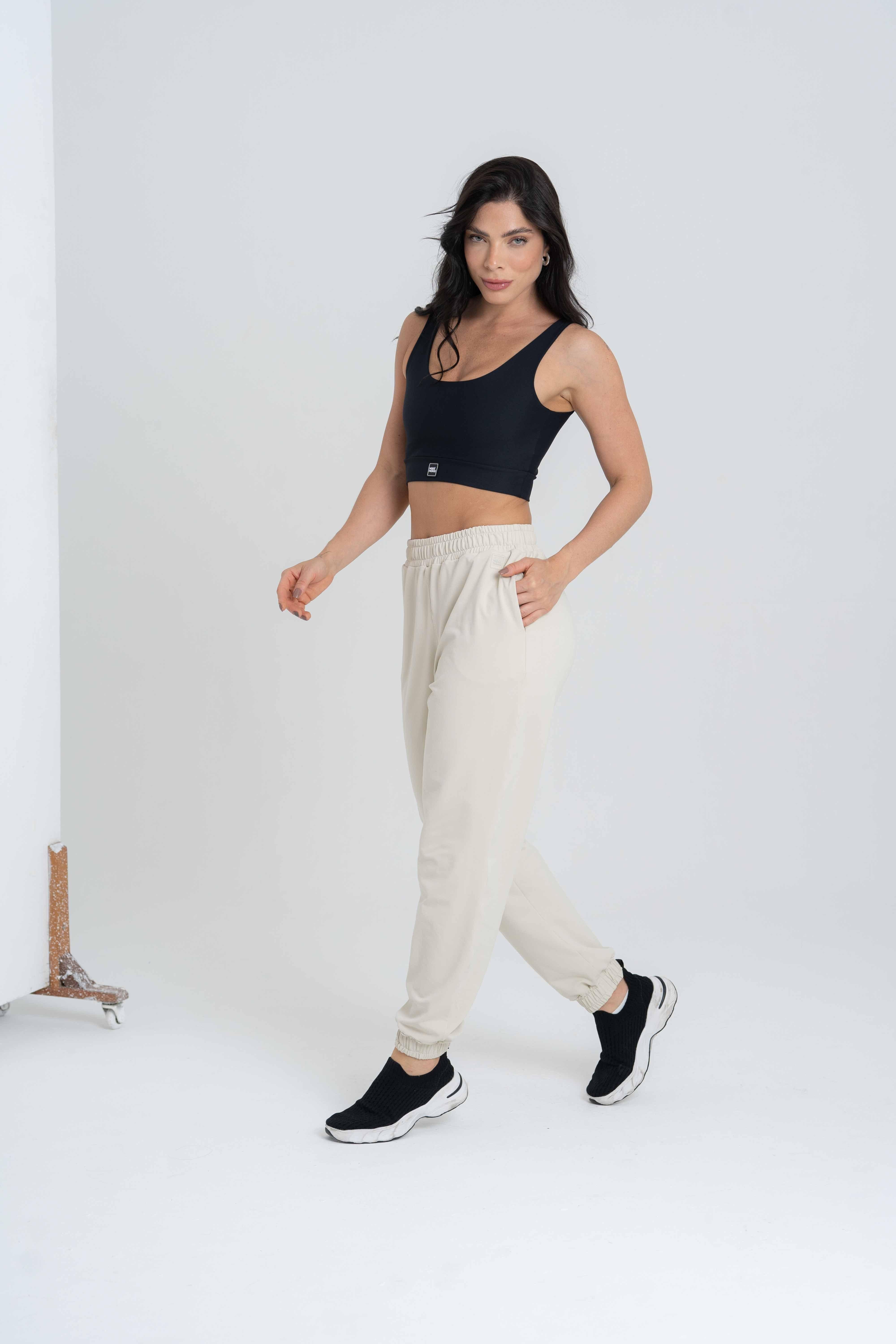Calça Street Moletinho Jogger Luna