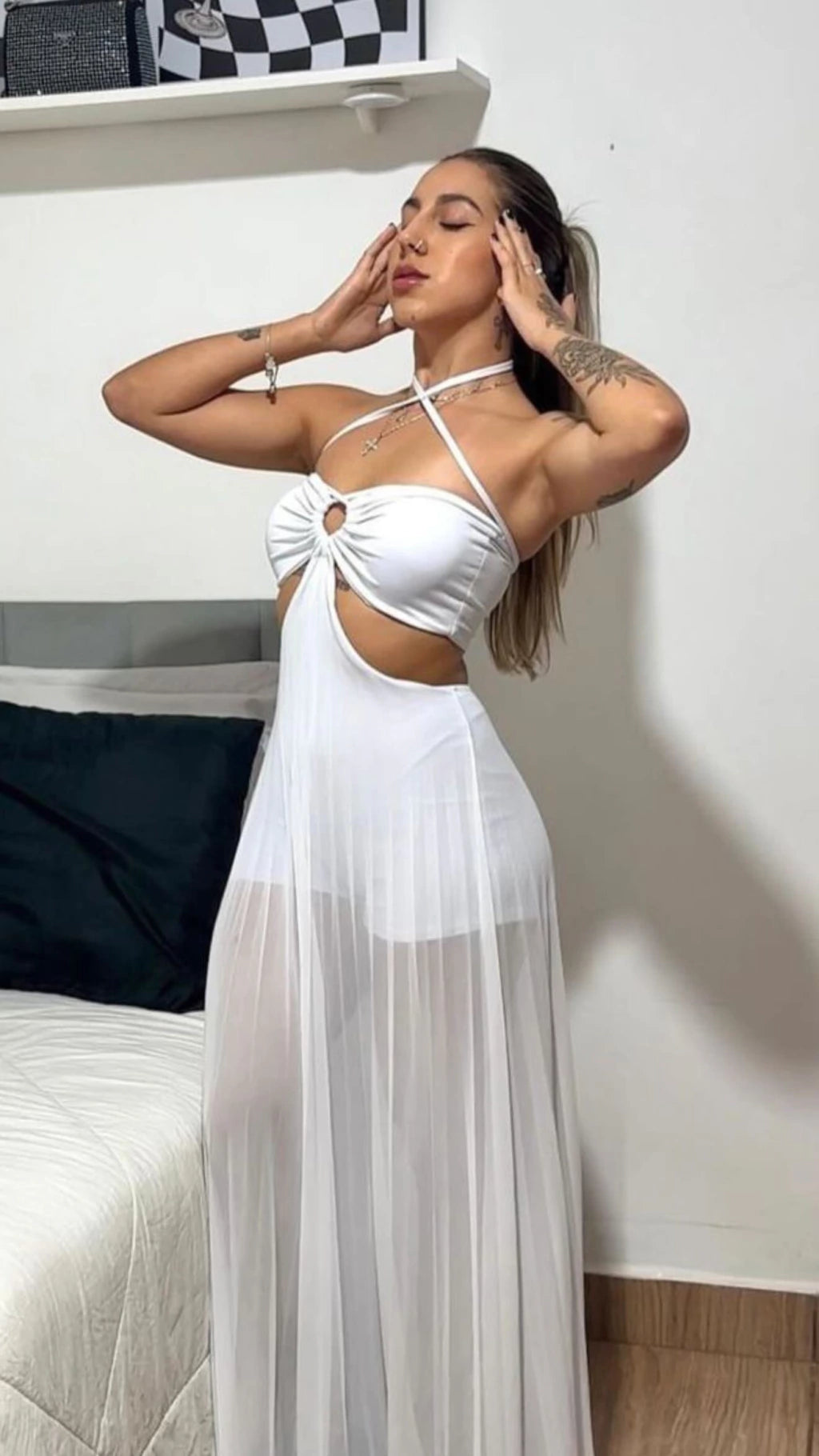 Vestido Zakynthos Branco