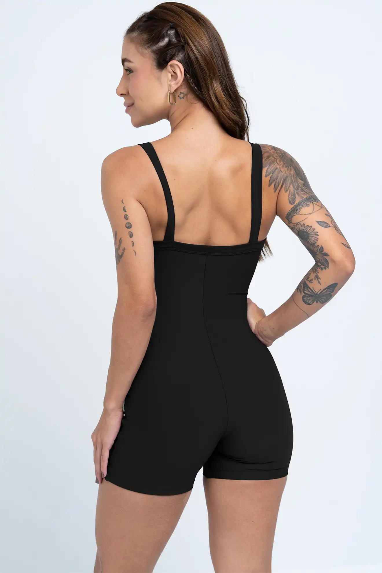 Macaquinho Flow Preto com bolso