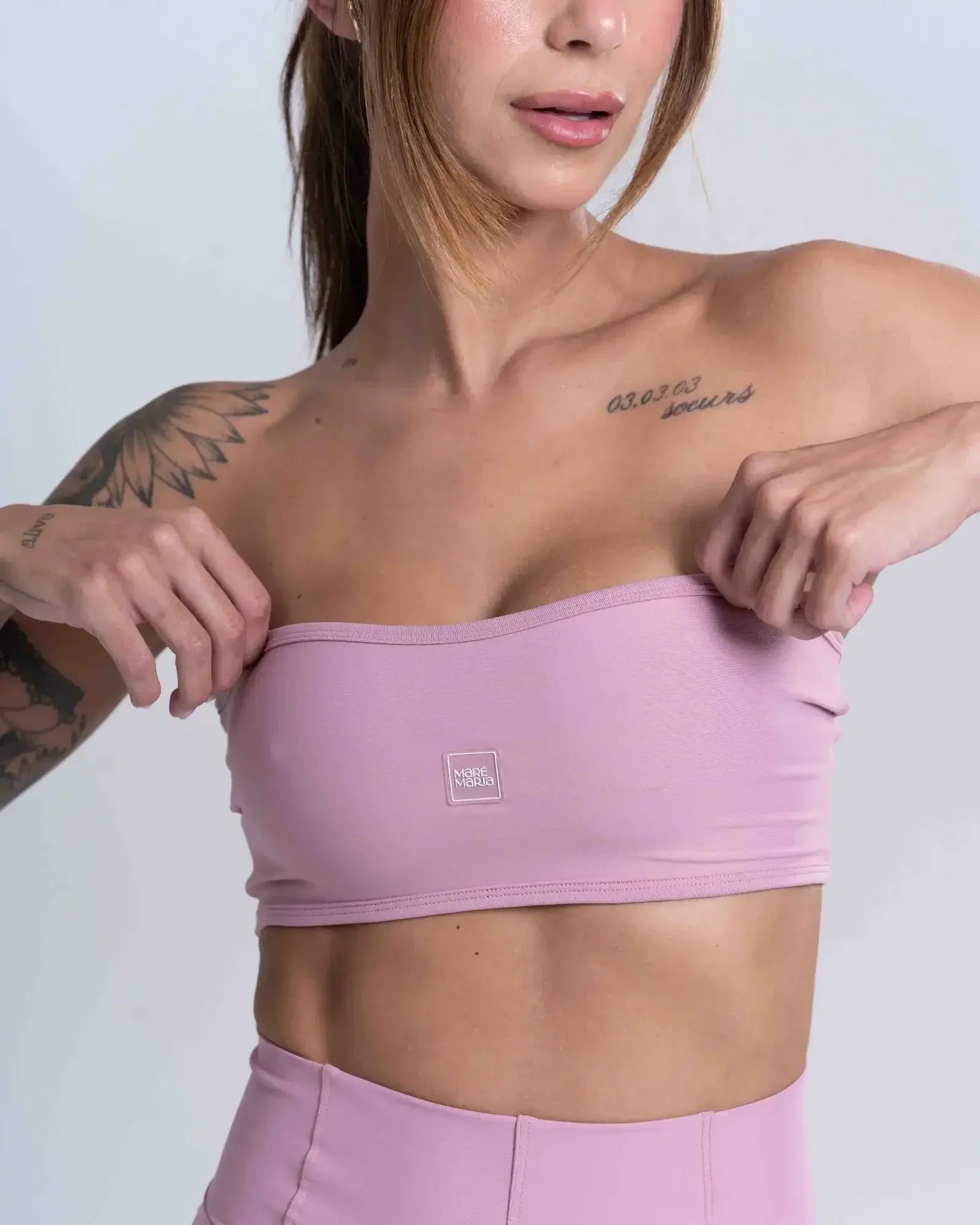 Top Faixa Tomara que caia Allure